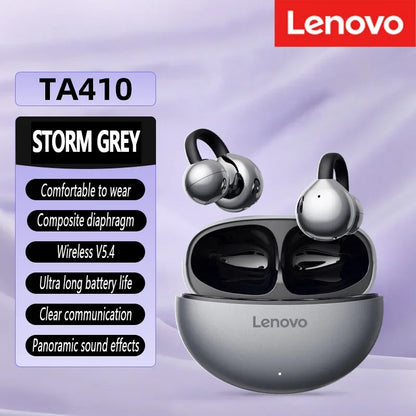 Lenovo Wireless Bluetooth 5.4 Earphones TWS Panoramic Sound Effects Ultra Long Battry Life Headphones Comfortable To Wear TA410