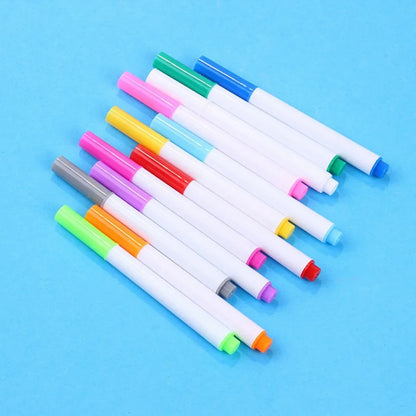 Liquid Chalk Erasable Pen 3-100Pcs White Marker for Glass Windows Blackboard Chalkboard Whiteboard Marker Drawing Chalk Pens
