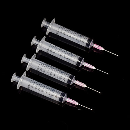 4PCS Ink Refill Tool 10ml Syringe With Needle For Epson Canon Hp Brother Ricoh CISS Tank Refillable Cartridge Refilling Ink Kit