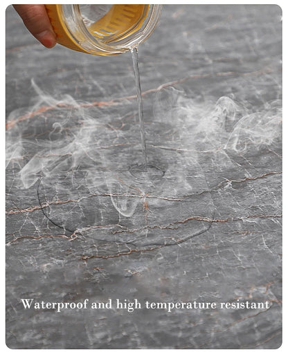 Kitchen Oil-Proof Film Stove Waterproof Moisture-Proof  Wallpaper Countertop Self-Adhesiv Cabinet Renovation Tile Marble Sticker