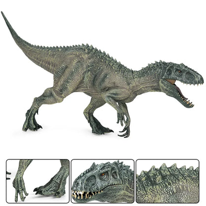 Oenux Jurassic Dinosaur Spinosaurus Indominus Rex Action Figures Open Mouth Tyrannosaurus Animals Model Collection Kid Toy Gift
