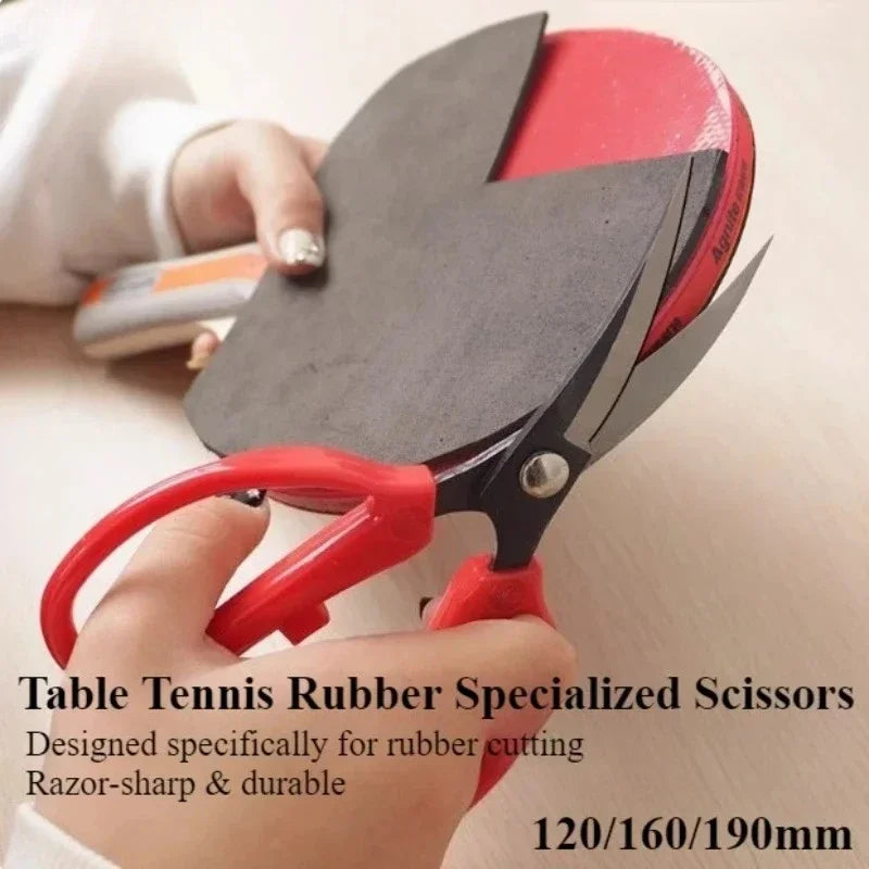 scissors Table Tennis Upturned scissors Rubber  Rubber Elbow Ping-Pong Bat Rubber Cutting Knife Sharp Professional Cutter
