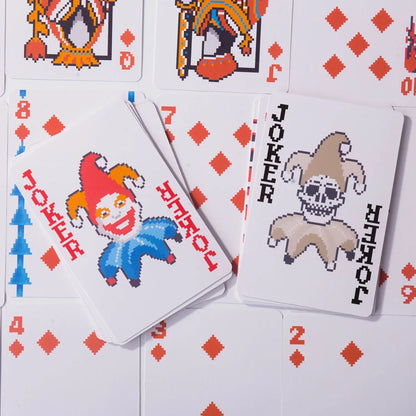 Classic Poker Card Set - Essential Party Game for Gatherings, Tabletop Games & Festive Fun, Durable & Portable Playing Cards