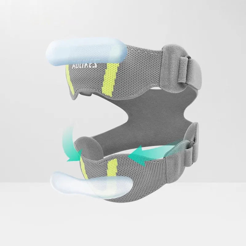 AOLIKES 1PCS Patella Knee Strap with Ergonomic Silicone Pad for Patellar Tendon Support, Adjustable Compression Knee Stabilizer