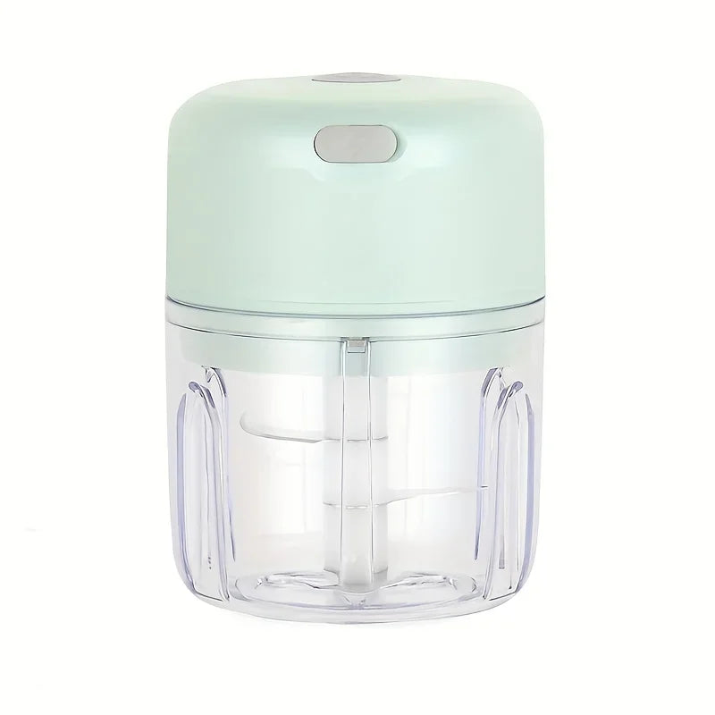 2027 250ml Mini Rechargeable Garlic Chopper Meat Grinder Durable and Sturdy Suitable for Crushing Garlic Chili Onions Minced Mea