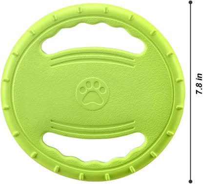 EVA Flying Disc Dog Training Toy Puppy Outdoor Interactive Game Playing Supplies Pet Chewing Flying Saucer Floating Water Toy