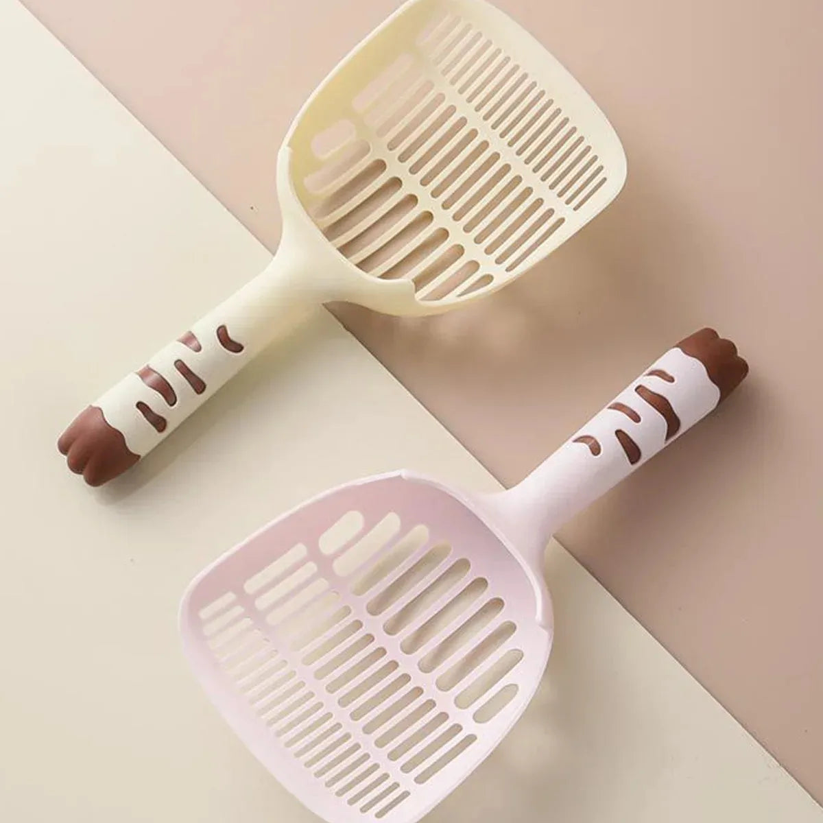 Cat Litter Shovel Scoop Plastic Pet Toilet Poop Artifact Garbage Sand Shovel Pet Cleaning Artifact Dog Shovel Pet Cleaning Tool