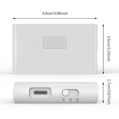 Motion Sensor Smart Led Night Light, Square Lens Eye Protection Bedside Lamp,for Wardrobe,Living Room,Bedroom,Staircase,Camping
