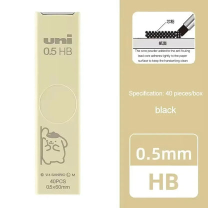 1Pcs Japan UNI UL-S Mechanical Pencil Lead-core Anti-fouling Thickened Black Non-breakable Student Pencil Lead 0.3/0.5/0.7 mm