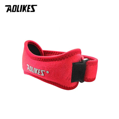 AOLIKES 1PCS Knee Patellar Tendon Knee Support Strape Brace Adjustable Shock Absorption Compression Knee Pad for Basketball