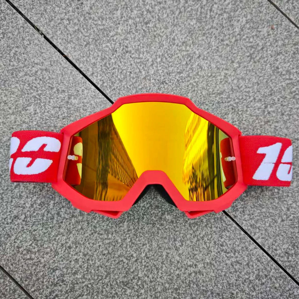 Off-Road MTB Protective Eyeglasses Heavy Wind Sand Resistance Shockproof Clear Lens For Rough Terrain Cycling