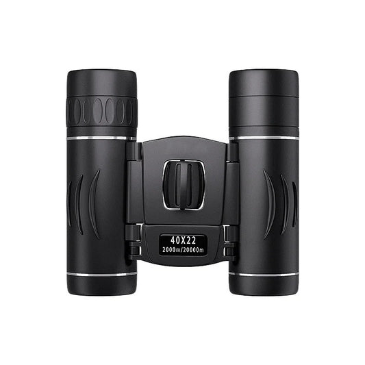 40x22 HD Binoculars with BAK4 FMC, Folding Mini Telescope with 2000M Long Range, Ideal for Hunting, Sports, Camping & Travel