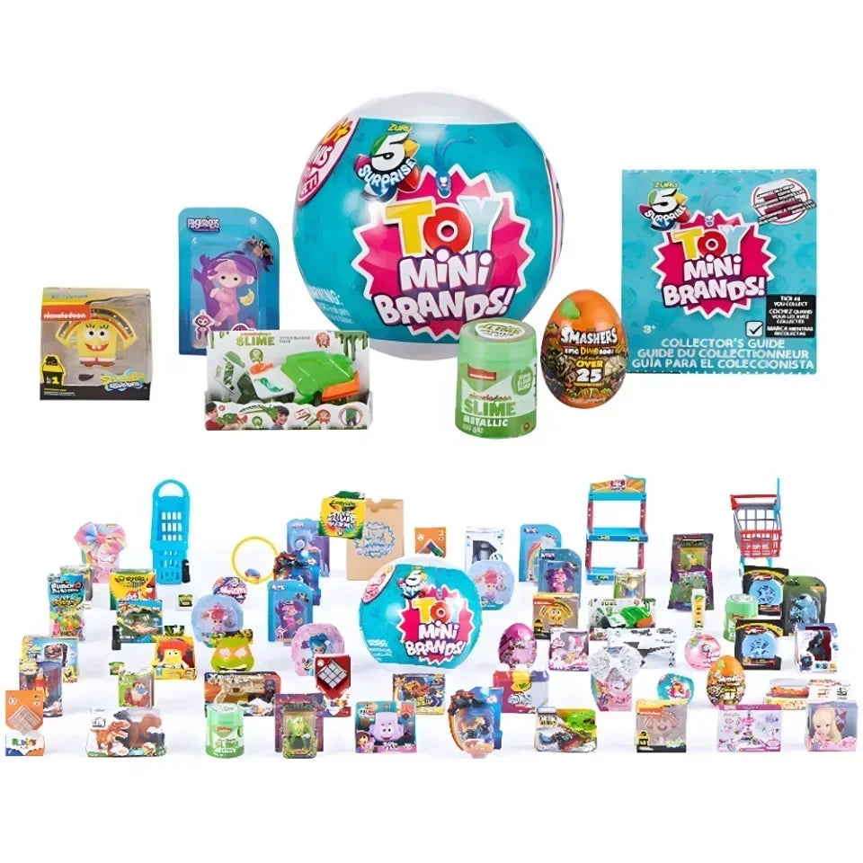 Zuru Surprise Toy My Mini Brands Kawaii Baby Food Figure Miniature Toys Mystery Blind Box Original Collectible Kids Gift Toys