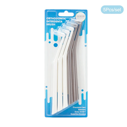 1/3/5 Pcs Interdental Brush Single-Beam Soft Teeth Cleaning Toothbrush Oral Care Tool Small Head Soft Hair Implant Adult