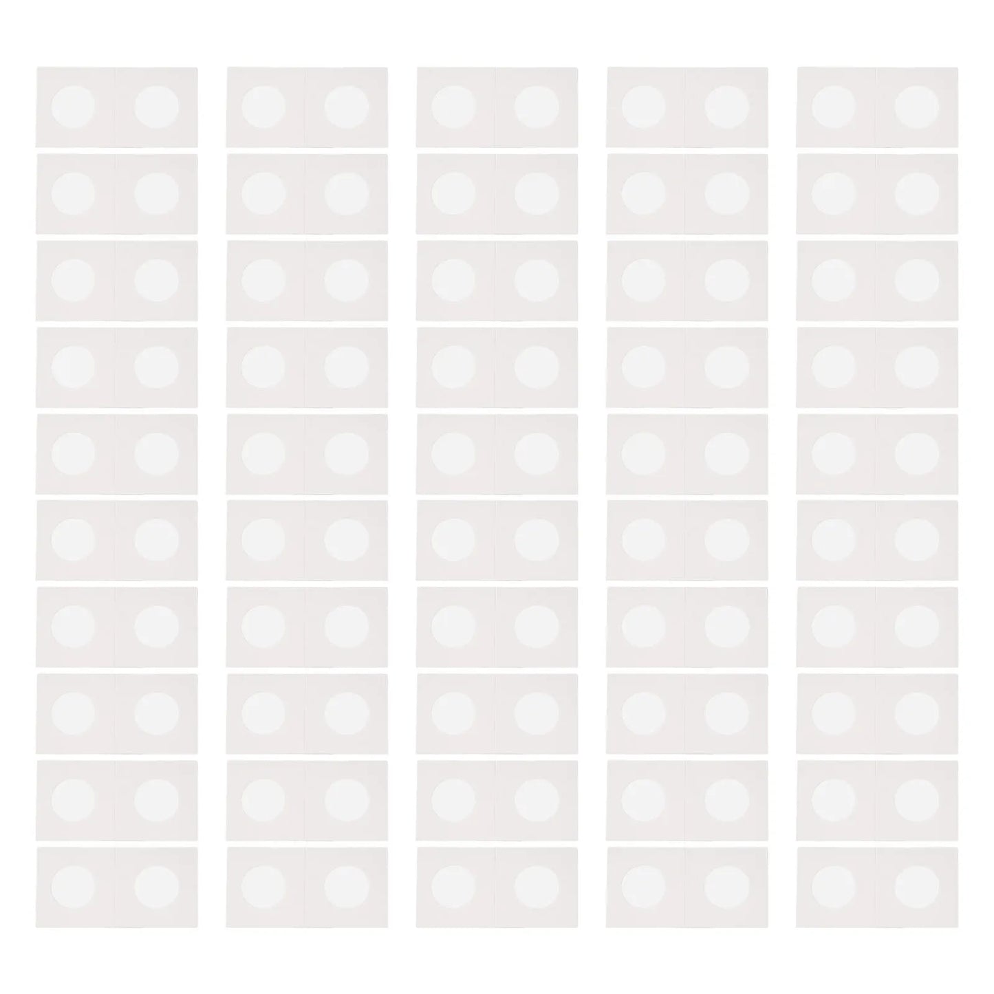 1 Set Coin Storage Stamp Holder Square Cardboard Case Coin Album Collection Coin Holders Flip Clip Coin Capsules Cover Storage