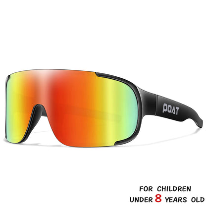 3-8 Years Old Brand Kids Cycling Sunglasses Boys Girls Outdoor Baseball Bike Bicycle Sport Eyewear Youth Gift UV400