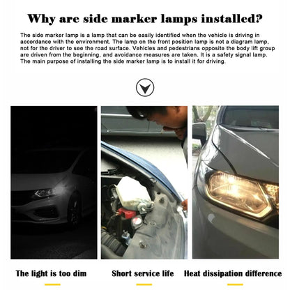 Width Light Modified Car Led Lens Bulb T10 Small Light Super Bright Car Exterior Lights Running Lights General Wholesale H11 H7