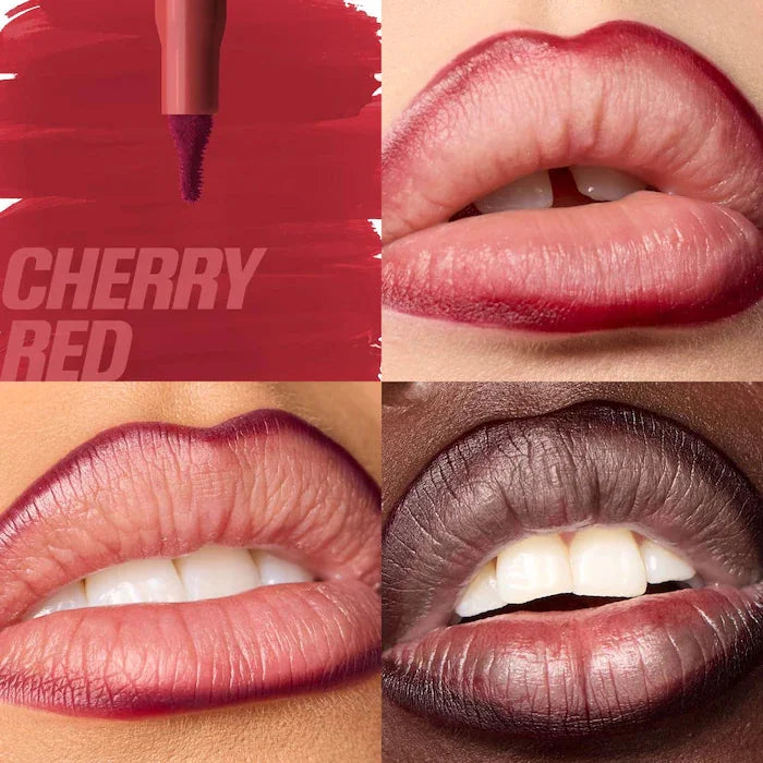 Huda Beauty Lip Liner Pencil Nude Matte Waterproof Non-stick Cup Cherry Red Lip Liner Lip Contour Pen Lipstick Makeup For Woman