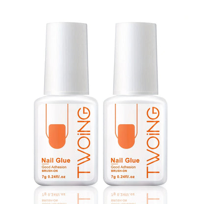 5pcs/2pcs 7g Super Strong Nail Glue For False Nail Tips, Acrylic Nails,Press OnNails,Fake Nails Art Decoration Lasting Adhesion