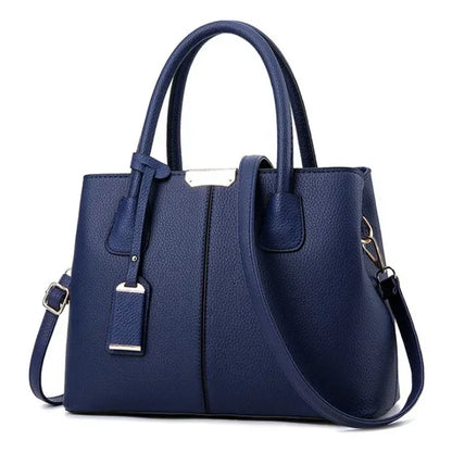 New luxury women's leather bag, well-known designer brand handbag, women's handbag wallet, fashionable shoulder bag