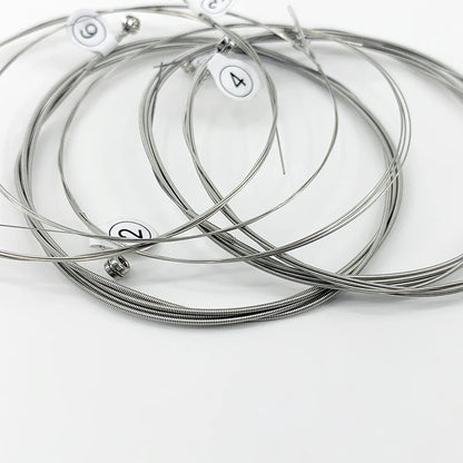 MOGE Hexagonal Carbon Steel Electric Guitar Strings Nickel Alloy Super Light Tension Accessories