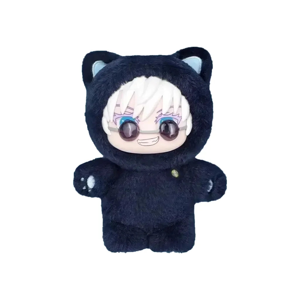 HOT Jujutsu Kaisen S2 Cat Park Party Gojo Toji Fushiguro Geto Suguru Blind Box Plush Bag Charm Collectible Model  Christmas Gift