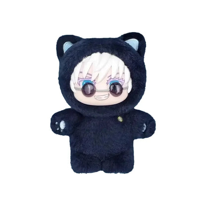 HOT Jujutsu Kaisen S2 Cat Park Party Gojo Toji Fushiguro Geto Suguru Blind Box Plush Bag Charm Collectible Model  Christmas Gift