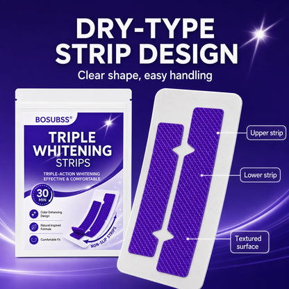 16/8/4pcsWhitening Strips for Teeth, At-Home Smile Care Strips, Easy-Use Oral Beauty Strips for Daily Routine, Bright Smile Appe
