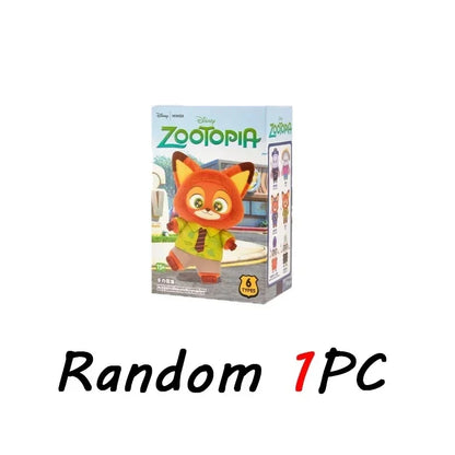 Original Zootopia2 Blind Box Nick Judy Action Figure Plush Vinyl Doll Mystery Surprise Box Anime Figures Cartoon Collection Toy