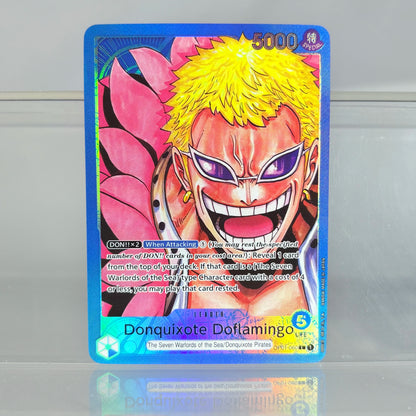 One Piece OPCG Anime Card English Version Sanji/Monkey.D. LUFFY/Shanks/Zoro Game Anime Collection Proxy Cards Collection Cards