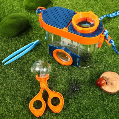 Novel Insect Observation Box Outdoor Collection Telescope Tadpole Butterfly Silkworm Biological Experiment Capture Tool