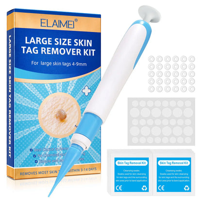 3 In1 Painless Auto Skin Tag Mole Wart Removal Kit Cleaning Tools Face Skin Care Body Wart Dot Treatments Remover Beauty Health