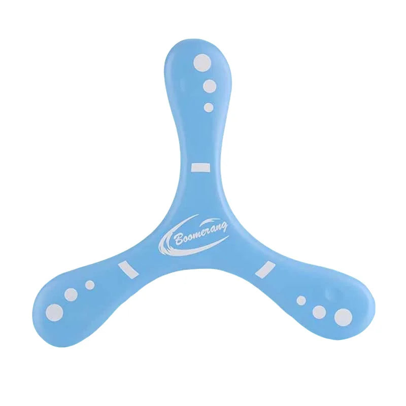 Children Soft Boomerang Oversized Thickened Three-leaf Cross Outdoor Toys Adult-kids Interactive Sports for Puzzle Decompression