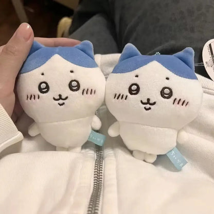 13cm jiyi Anime Plush Doll Kawaii Usachi Plush Keychain Hachiware Stuffed Plushie Pendant Cute Backpacks Ornaments Toy Gifts