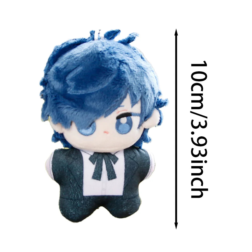 10cm Cosplay Anime Cartoon Plush Toy Joker Yuuki CROW Makoto Soft Starfish Body Squeaking Plush Doll Kids Gifts Home Decor