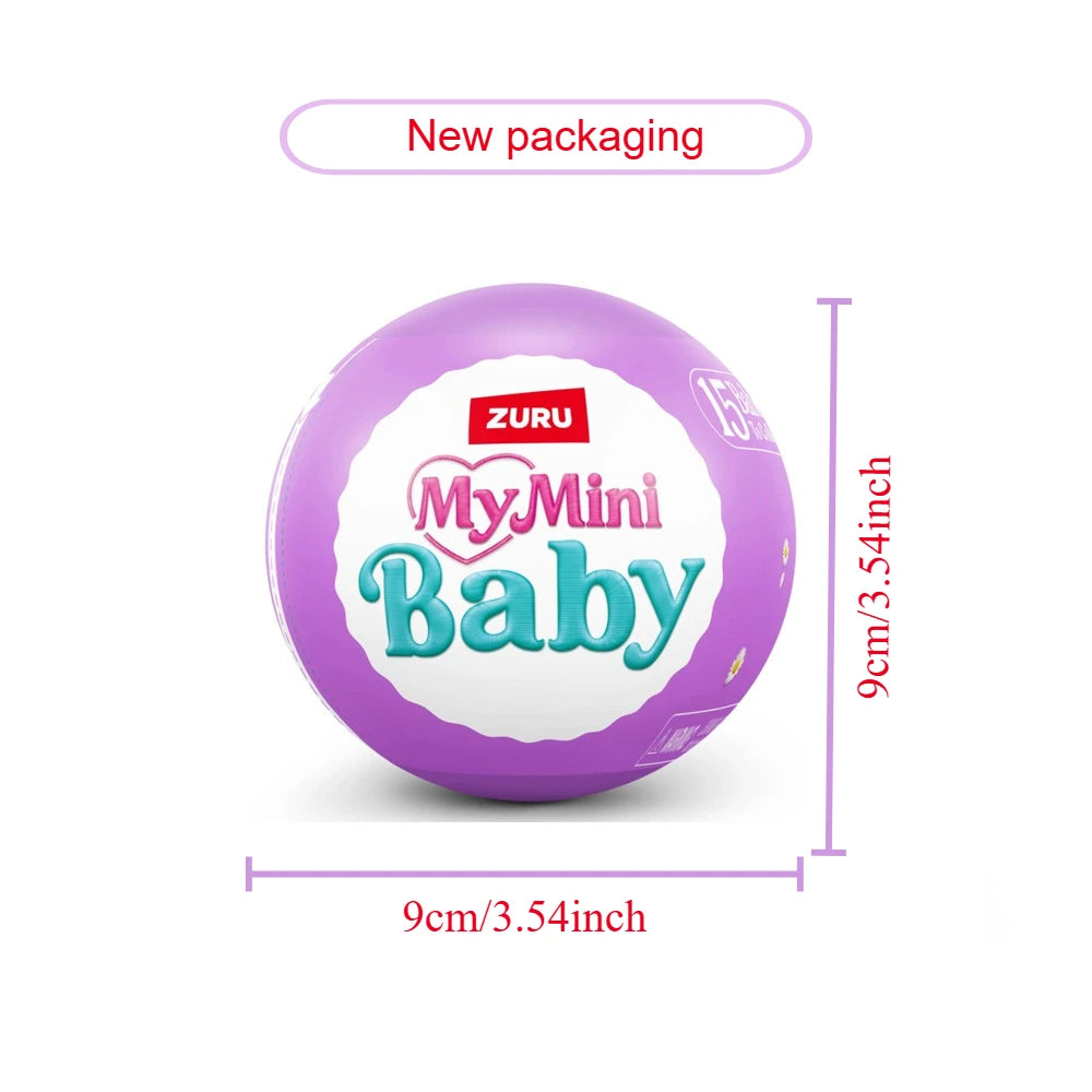 Zuru Surprise Toy My Mini Brands Kawaii Baby Food Figure Miniature Toys Mystery Blind Box Original Collectible Kids Gift Toys