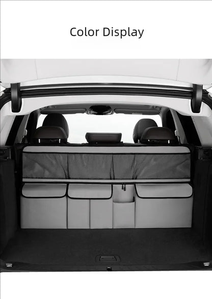 JFBONIN Car Trunk Storage Bag SUV Car Seat Back Hanging Bag Multi Functional Storage Mesh Bag Car Interior Storage Items