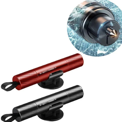 2025 New 2-in-1 Mini Car Safety Hammer Car Glass Window Breaker Escape And Rescue Tool With Seat Belt Cutting Tool Car Parts