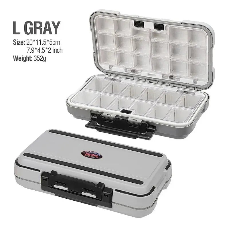 Waterproof Fishing Tackle Box Fishing Accessories Tool Storage Box Fish Hook Lure Fake Bait Boxes Carp For Fishing Goods