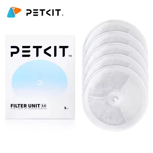 Original PETKIT Filter 3.0 5PCS Pet Automatic Feeder Filter Cat Water Fountain Cat Health Water Fountain Replacement Filters