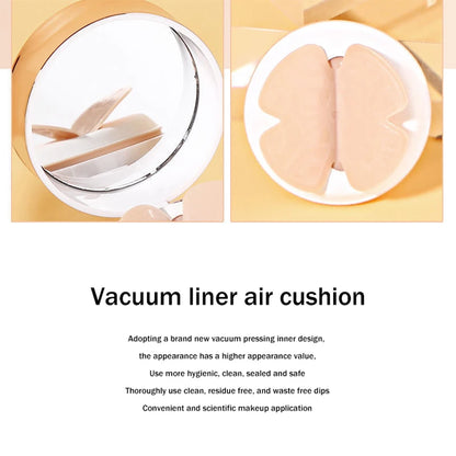Air Cushion BB Cream Moisturizing Foundation Concealer Whitening Oil-control Waterproof Butterfly Powder Puff  Makeup Cosmetics