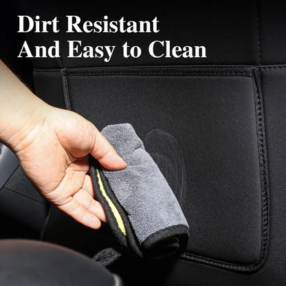 Car Seat Anti Kick Pad For Tesla Model Y Juniper Leather Full Surround Seat Back Anti Scratch Protector Car Interior Accessories