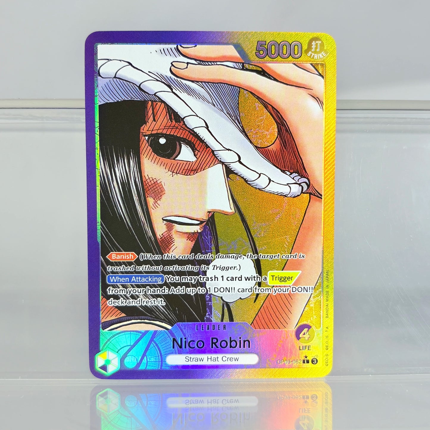 One Piece OPCG Anime Card English Version Nami/Robin/Uta/Yamato/Vivi/Bonney/Perona/Hancock Proxy Cards Collection Game Cards