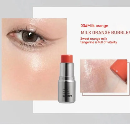 KAXIER High Gloss Stick Highlighter Blush Water Light Shimmer Waterproof Face Contour Illuminator Brighten Contouring Rouge
