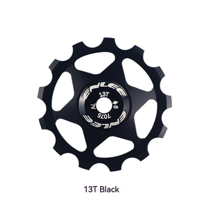 ENLEE Bike Aluminum Alloy Guide Wheel Pulley Rear Derailleur 11T 13T Guide MTB Ceramic Bearing Jockey Wheel For 4/5/6MM
