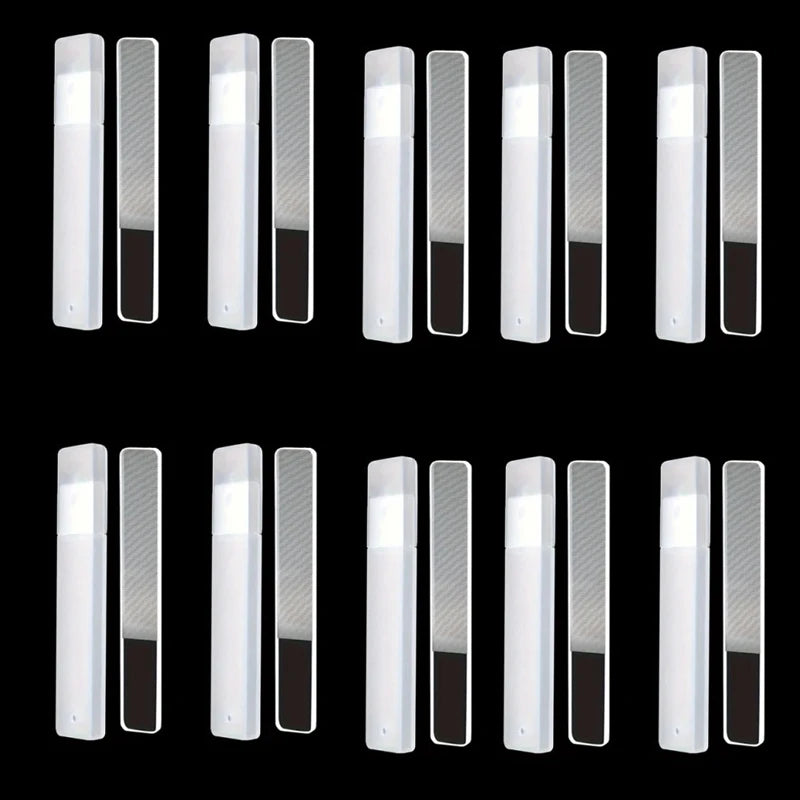 Nano Glass Nail File Transparent Crystal Nail Polish Rubbing Strip Polishing And Shining Nail Enhancement Tool