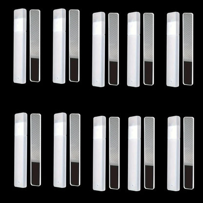 Nano Glass Nail File Transparent Crystal Nail Polish Rubbing Strip Polishing And Shining Nail Enhancement Tool