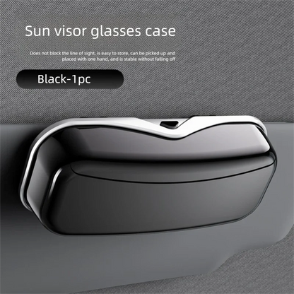 Multifunctional Car Sun Visor Glasses Holder, Portable Eyeglass Storage Box