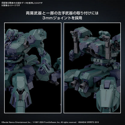 Bandai Genuine 30MM ARMORED CORE VI NIGHTFALL STEEL HAZE BD-011 MELANDER Liger Tail CC-2000 ORBITER Anime Figure Assembly Model