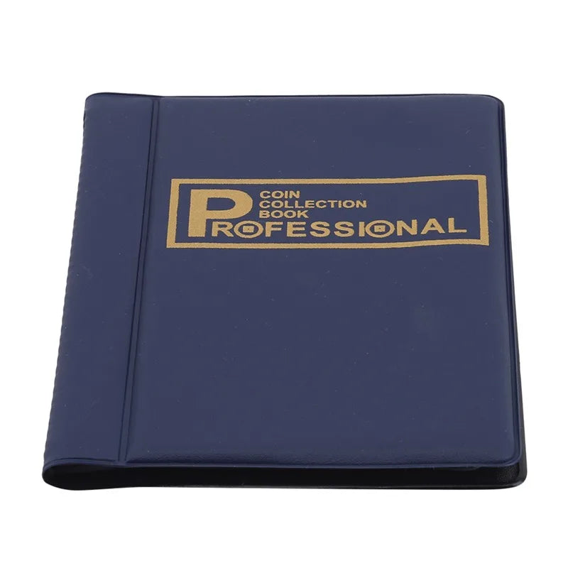 480/120 Coins Storage Book Commemorative Coin Collection Album Holders Collection Volume Folder Hold Multi-Color Empty Coin